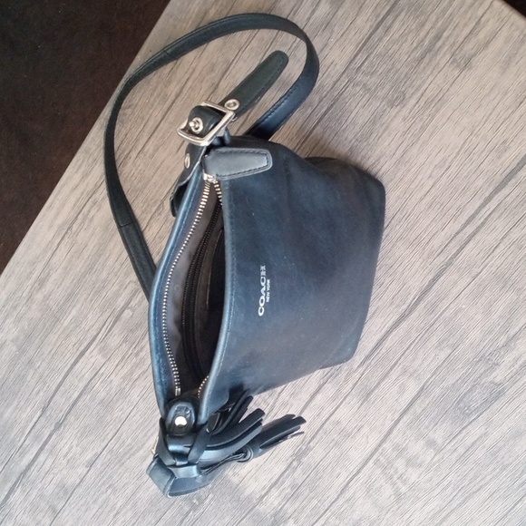 Coach Black Leather Purse - Picture 3 of 8